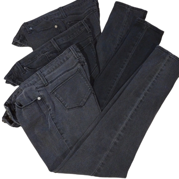 NOBO Denim - 3 Pairs NOBO Black Jeans 9